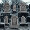 Grim Reaper Foam Tombstone Set Scary Halloween Outdoor Haunted Graveyard Yard Decoration